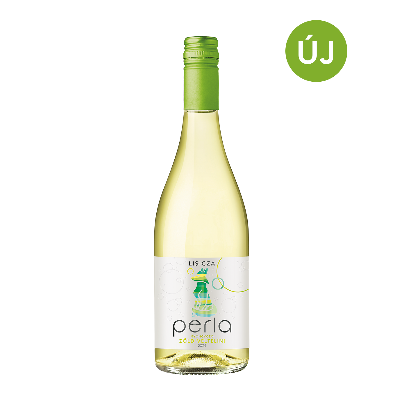 Perla Zöld Veltelini 2024 (gyöngyözőbor)