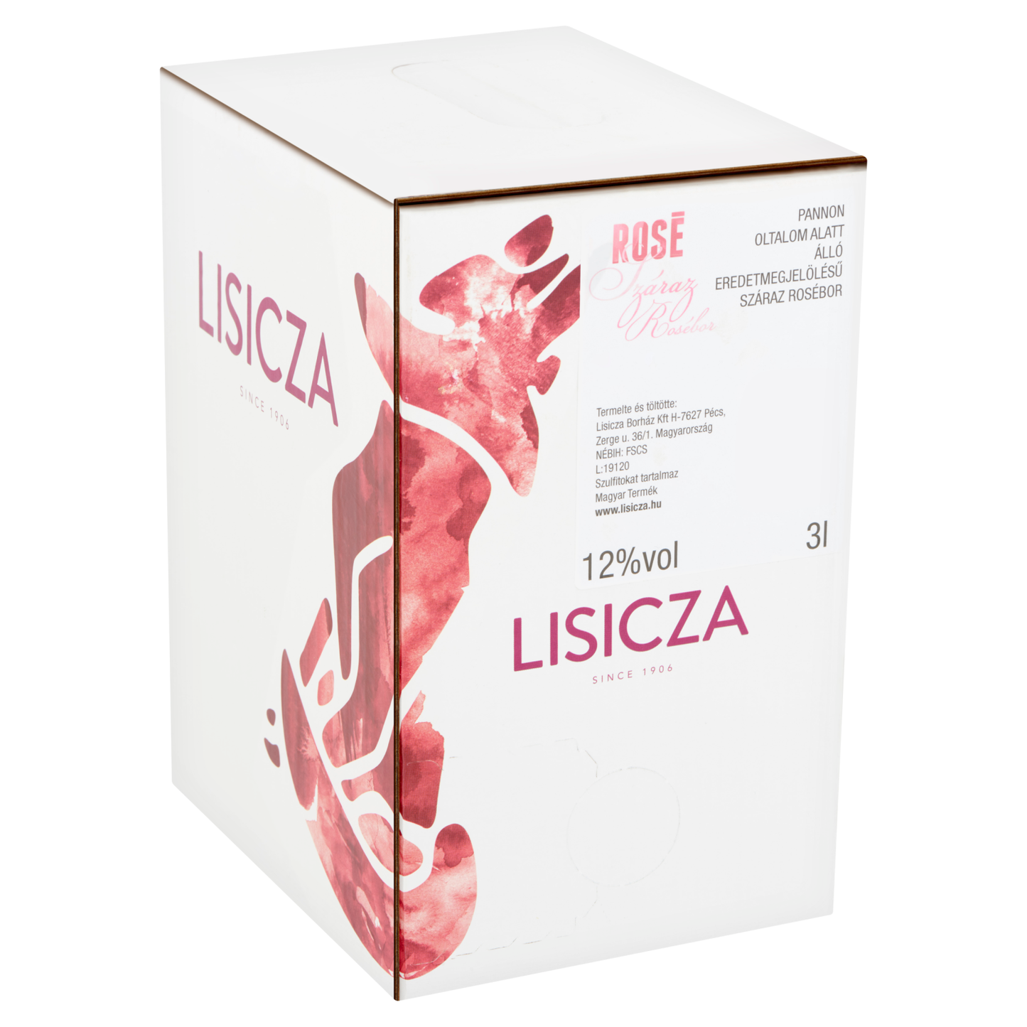 Lisicza Rosé 2024 (3L Bag-in-Box)